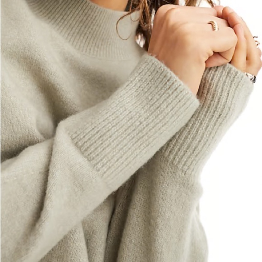 & Other Stories Mock Neck Sweater